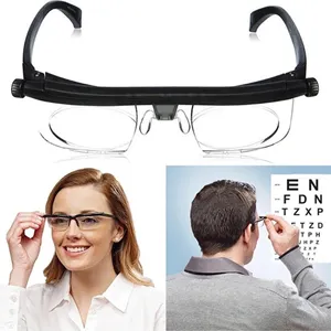 Hot Sale Popular Adjustable Vision Focus TR90 Myopia Eye Glasses -4D to +6D Eyeglasses Reading Eye Glasses