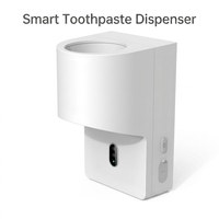 Nouveau distributeur de dentifrice électrique mural automatique multi-vitesses avec capteur infrarouge intelligent, étanche IPX4, 1800mAh