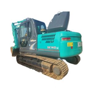 Excavadora retroexcavadora hidráulica Kobelco usada de 14 toneladas con buenas condiciones SK55SR SK200 SK210LC SK350D maquinaria a la venta - Product Image 1