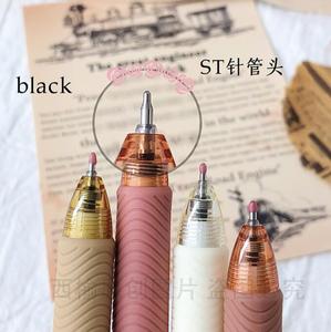 Penna Retrattile Vintage <span class=keywords><strong>Mura</strong></span> Rose and Poetry con Clip Dorate, Punta da 0,5mm - Product Image 4