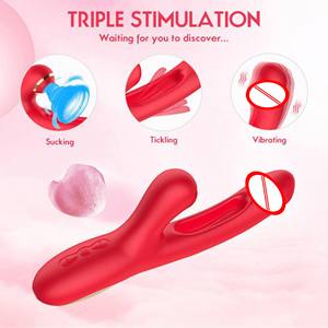 Juguete Sexual 3 en 1 para Mujeres, Estimulador de Punto G con 7 Frecuencias de Vibración, Vibrador, Dildo, Masturbador Femenino - Product Image 5