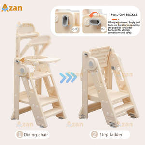 <span class=keywords><strong>เก้าอี้</strong></span><span class=keywords><strong>เด็ก</strong></span>แบบพับได้ทันสมัย ทำจากพลาสติก ปรับเปลี่ยนได้ พร้อมคุณสมบัติด้านความปลอดภัย สำหรับใช้กับเคาน์เตอร์ครัวและโต๊ะอาหาร - Product Image 2