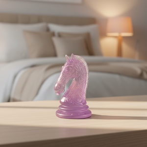 ArtFamily Escultura de Caballo de Vidrio Hecha a Mano con Técnica de Cera Perdida, Estatua de Arte Antiguo Personalizable con Temática Animal, Decoración de Jiangsu, Novedad de Navidad - Product Image 5