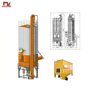 Fabbrica pompa di calore a basso costo attrezzatura per l'essiccazione del mais di soia mais riso risaia seminatrice di riso essiccatore elettrico per cereali