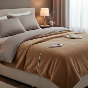 Coperta elettrica con telecomando 120W 160x120cm. (FM CS-120) - Product Image 3