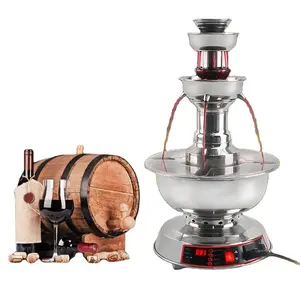 Máquina dispensadora de vino tinto, calentador de bebidas con función de calefacción, para fuente de cascada de zumo