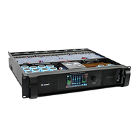 Amplificateur dsp FIR AES écrans amplificateur 4ch 1350W amplificateur de puissance pour système de son de mosquée
