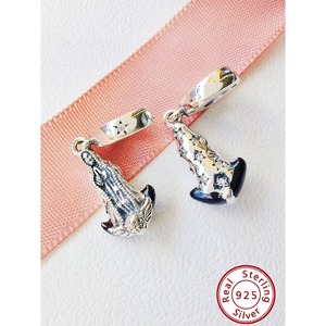 925 Sterling Silver Zircon Trendy Unisex <b>Charm</b> <b>Beads</b> for <b>Bracelets</b>-Wholesale Jewelry - Product Image 5