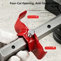 Cache-poussière protecteur en acier au manganèse pour cultivateur rotatif à arbre hexagonal de 32 mm, haute dureté, pour usage agricole