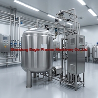 Solution de distillation d'eau en acier inoxydable à haut rendement énergétique pour salles blanches