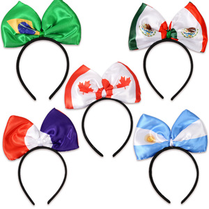 Bandeau à nœud imprimé drapeau patriotique PARTYMENT pour décorations de fête de la Fête de l'Indépendance, accessoires pour fans et pom-pom girls - Product Image 5