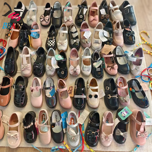 Mixed Girl Princess Baby <b>Shoes</b> Fashion Bow <b>Soft</b> Soled PU Upper PVC Midsole Single <b>Shoes</b> Wholesale - Product Image 4