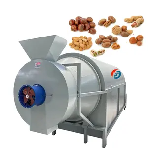 Secador de tambor rotativo industrial de amendoim e milho, secador de tambor rotativo industrial