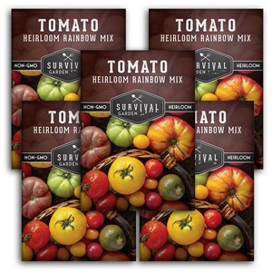 5 Non-ogm cimelio arcobaleno <span class=keywords><strong>di</strong></span> pomodori <span class=keywords><strong>semi</strong></span> <span class=keywords><strong>di</strong></span> ortaggi fattoria scrofa istruzioni per la casa orto pianta <span class=keywords><strong>fiori</strong></span>