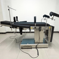 Hôpital en acier inoxydable orthopédique, ophtalmique, Table d'opération manuelle hydraulique électrique complète gynécologique