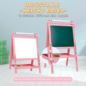 Bảng Vẽ Ma Thuật Bằng Gỗ Hai Mặt Gấp Gọn Đồ Chơi Giáo Dục Trẻ Em - Product Image 4