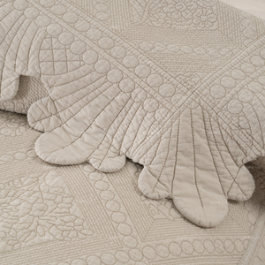 <span class=keywords><strong>Beige</strong></span> Blanco Colores personalizados Tamaños a medida Juego de cama reversible de algodón prelavado Colcha Edredón de verano - Product Image 4