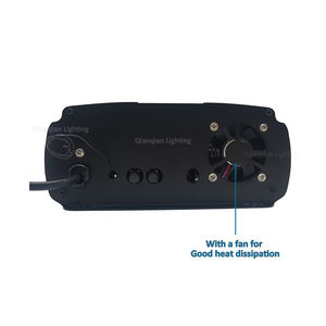 Kit d'éclairage LED à fibres optiques scintillantes de décoration moderne avec projecteur LED RGB 75w, lustre LED, fibres de 0,75 mm, AC110V/AC220V - Product Image 2