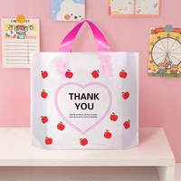 Sac à provisions en polyéthylène basse densité réutilisable de haute qualité et écologique avec impression de logo personnalisé et boutons-pression inférieurs