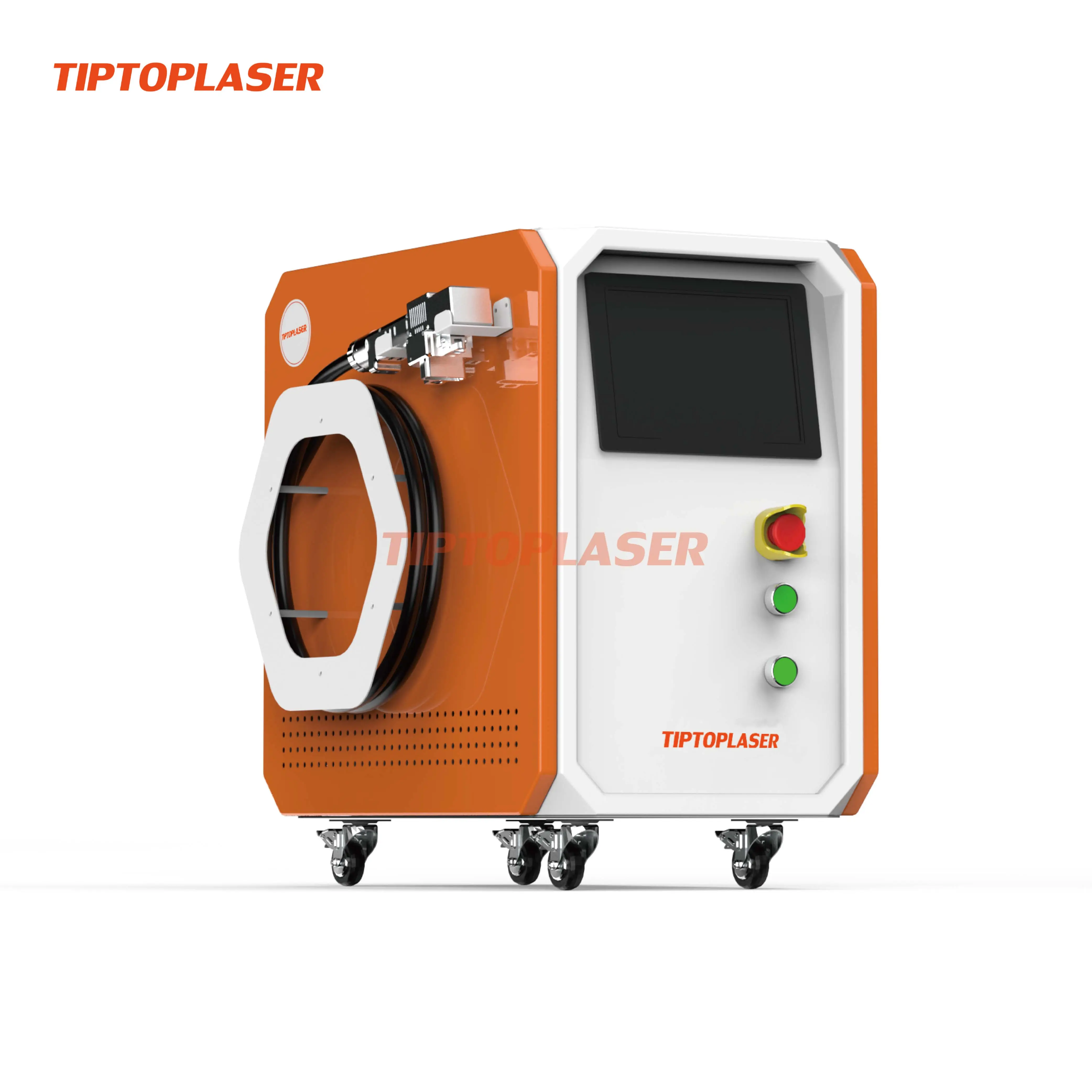 Nouveau produit! Machine de nettoyage laser à refroidissement par air 1500W nettoyeur portable à main laser antirouille 53kg tiptolaser antirouille