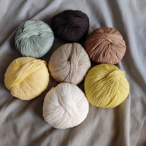 <span class=keywords><strong>Fil</strong></span> de <span class=keywords><strong>coton</strong></span> peigné 100% teint en toute sécurité, rouleaux de 50g, 8 brins, <span class=keywords><strong>pour</strong></span> poupées amigurumi faites à la main, <span class=keywords><strong>crochet</strong></span> DIY, tricot <span class=keywords><strong>pour</strong></span> couvertures, écharpes, pulls <span class=keywords><strong>pour</strong></span> bébés - Product Image 3