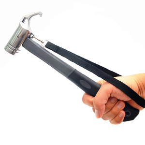 Marteau multifonctionnel d'extérieur 18 pouces avec tête en acier, poignée ergonomique, tire-clous, marteau de tente, fabriqué en Chine - Product Image 3