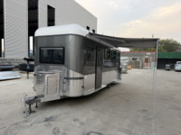 Remorque à chevaux 2HAL 2026 avec espace de vie de luxe, norme ADR, caravane de luxe pour l'Australie