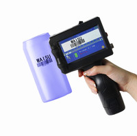 Imprimante à jet d'encre portable de haute qualité 12,7 mm, légère, pour texte et logo, imprimante de codes de lots, mini-imprimante