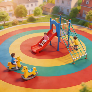 Gránulos de caucho EPDM ecológicos y seguros para superficies deportivas, pistas de atletismo y relleno de suelos en áreas de juego al aire libre. - Product Image 1