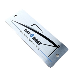 Etichetta Metallica Personalizzata Autoadesiva in Acciaio Inossidabile con Codice QR, Codice a Barre e Stampa Superficiale Laminata - Product Image 5