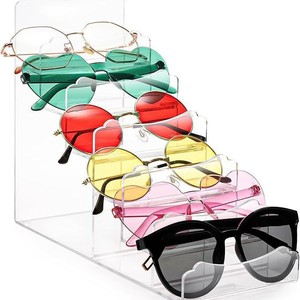 <span class=keywords><strong>Acrylic</strong></span> hiển thị trong suốt đứng Ống dọc hiển thị Đứng Ví Kính lưu trữ giá - Product Image 4