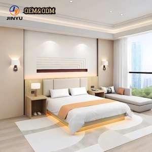 ชุดห้องนอนโรงแรมทันสมัยขายส่งจากโรงงานยอดนิยม โครงการโรงแรมแบบครบวงจร โซลูชั่นเฟอร์นิเจอร์โรงแรมและอพาร์ตเมนต์แบบครบวงจร - Product Image 1