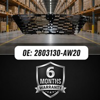 Grille supérieure de pare-chocs avant de voiture OE 2803130-AW20 avec trou pour emblème, noir brillant, pour Changan CS55PLUS, pièces de rechange