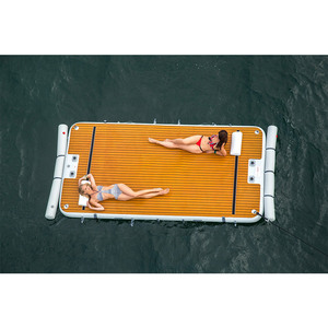 Gonfiabile di Nuoto Piattaforma Dock Galleggiante Piattaforma Ponte Per Il Divertimento Estivo In Acqua - Product Image 1