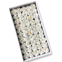 SUREMAY mode décorations de noël artificielles décoration de la maison mariage vraie touche nouvelle fleur de savon de pivoine