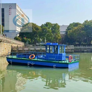 Sông làm sạch tảo xanh cứu hộ Reaper gặt đập thuyền/ao nổi rác thu gom tàu 20-40hp động cơ thương hiệu nổi tiếng động cơ - Product Image 4