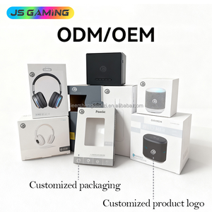 سماعات رأس لاسلكية JSGaming HiFi عالمية بتصميم آذان القطط اللطيفة مع إضاءة RGB، سماعات ستيريو موسيقية مضيئة للألعاب مع ميكروفون - Product Image 2