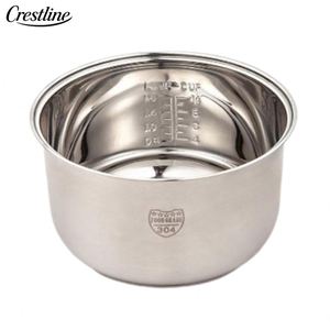 Olla Interior de Acero Inoxidable 304 de 2L con Repuestos de Aluminio para Olla Arrocera Universal de Uso Doméstico, Diseño Recto 2L U - Product Image 1