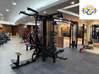 YL-8057 YONGLING Machine de musculation commerciale de luxe 5 stations pour la musculation en fer et en métal pour salle de sport