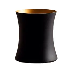 Black with gold champagne ice bucket 5L