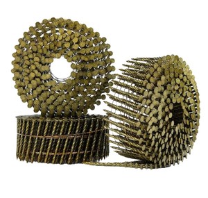 Clous à bande de papier de diverses tailles de tige, clous à bande de plastique pour charpente à 21 degrés, clous à bande de papier galvanisés à tête en D à 34 degrés pour charpente - Product Image 4