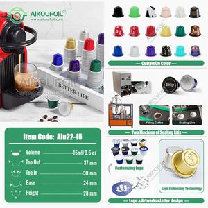 Capsules de café <span class=keywords><strong>Nespresso</strong></span> : Importateur B Express Packaging <span class=keywords><strong>Illy</strong></span>, recyclables, neuves, en aluminium, prêtes à l'emploi, bon marché - Product Image 2