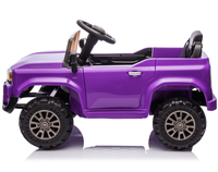 Voiture électrique pour enfants 12V sous licence Toyota LC250 avec télécommande 2.4G, véhicule tout-terrain à batterie pour 3-8 ans