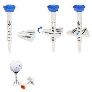 Adjustable Golf Tee Rubber Tees With Height Mark 35-55mm For Golf Practice Training Durable Super Tough <b>Material</b> - Product Image 3