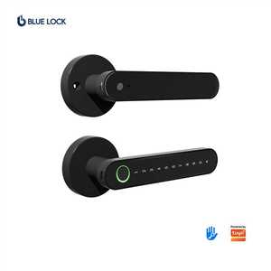 Serratura Intelligente Bluelock TTlock Controllabile via App con Impronta Digitale, Password, Carta e Chiave, in Lega di Alluminio per Porte in Legno, con Archiviazione Cloud - Product Image 1