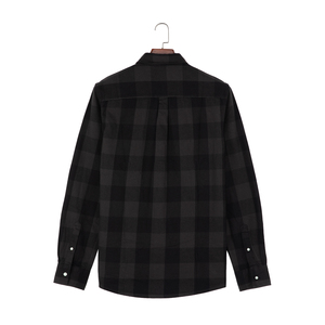Custom Flannel <strong>Shirts</strong> Men 2024 Autumn and <strong>Winter</strong> New Plaid Design 100% Cotton Button up <strong>Shirt</strong> - Product Image 4