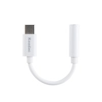 Câble audio Type-C 3,5 mm pour voiture HDTV, décodage 48 kHz/16 bits (puce Zhongke Lanxun 176D), connecteurs en cuivre plaqué or 1,1 m, TPE