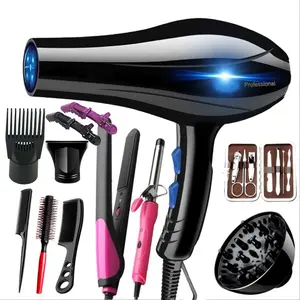 Hot Sale Cameroon Hair Dryer Sets Negative Ionic Hair Blow Dryer With Diffuser and Concentrator