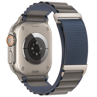 Bracelet Alpine en nylon et double boucle en C pour Apple Watch ultra 49mm 45/44/42mm 38/40/41mm