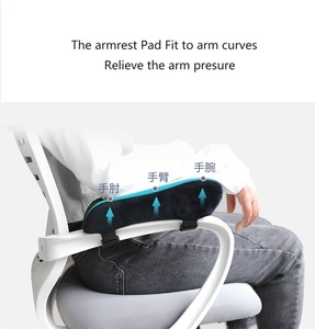 Silla de oficina y hogar de espuma viscoelástica con almohadilla para reposabrazos para almohada y posicionador funcional de trabajo - Product Image 3